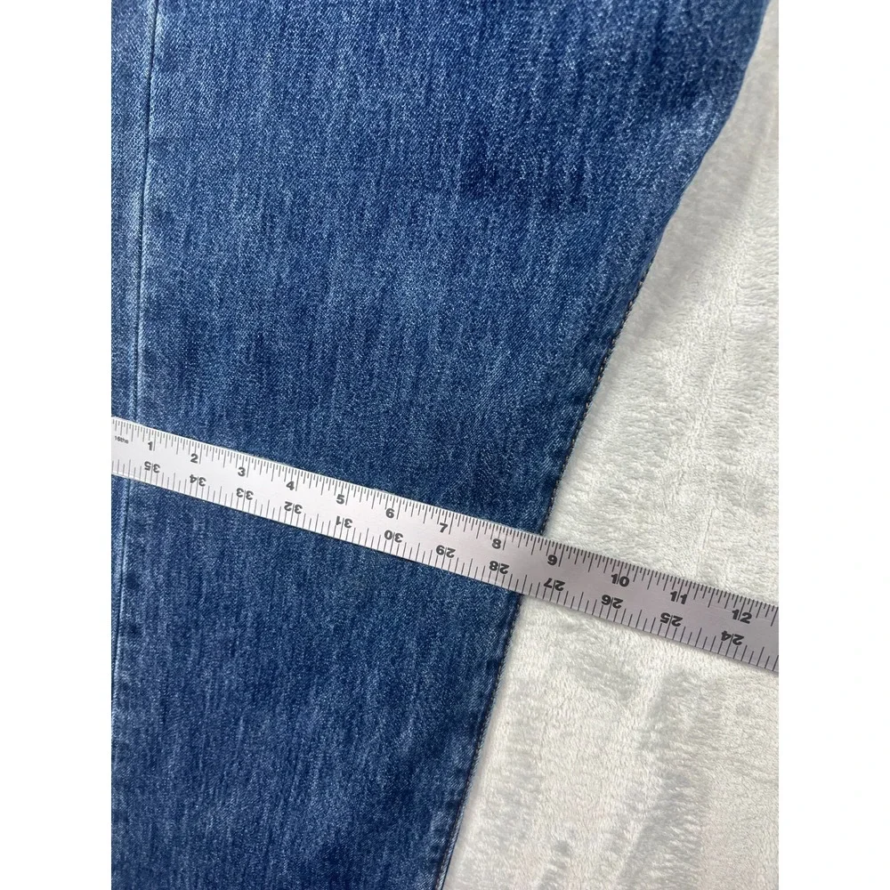 NWT Levis 501 Original Button Fly Jeans 36x32 Dark Wash Style Classic Straight